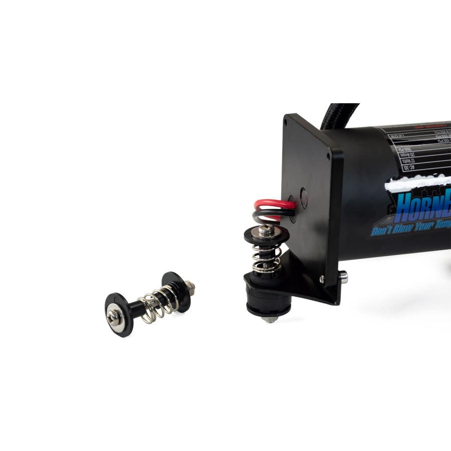 【並行輸入品】HornBlasters 3Q Stealth Black Quiet Air Compressorの画像