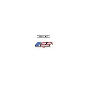 【並行輸入品】Miytsya 3色グリルバッジエンブレム装飾アクセサリー 1個 トヨタ4Runnerタコマタンドラとその他のメッシュまたはスロッの画像