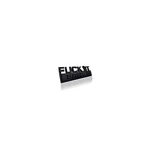 【並行輸入品】Car Exterior Emblems Badge 3D Sticker Decal, Fuck IT Edition Emblの画像