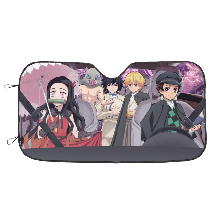 並行輸入品】アニメ 車のフロントガラス用サンシェード 自動車/SUV