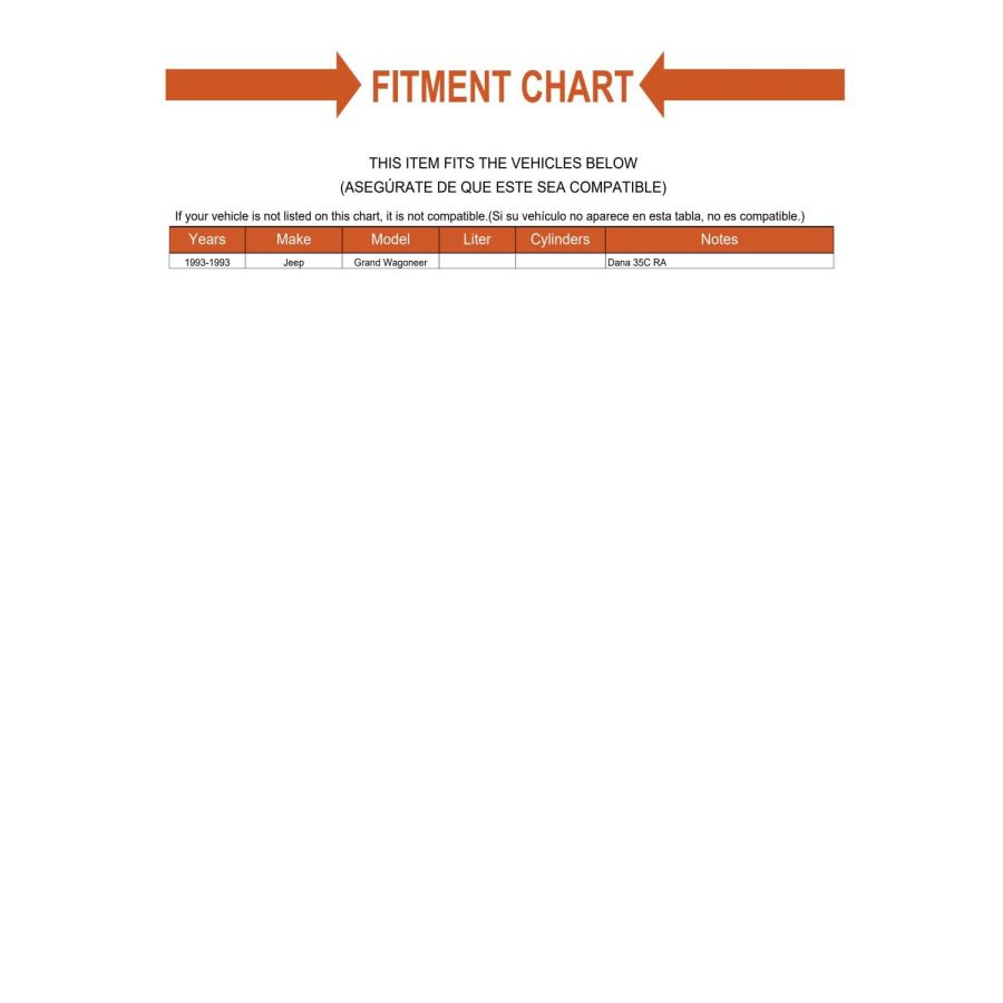 【並行輸入品】Replacement Rear Drive Axle Shaft Bearing Kit Mechanics Choice f_3