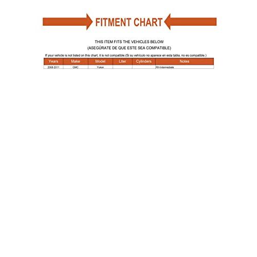 【並行輸入品】Replacement Front Drive Axle Shaft Bearing Set Mechanics Choice_4