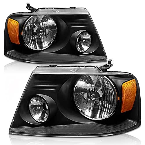 【並行輸入品】AXLAHA 2004 2008 F150 ヘッドライトアセンブリ 2004 2005 2006 2007 2008 フォード F_1