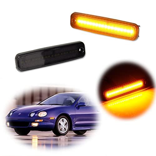 【並行輸入品】KENRTIR スモークレンズ アンバー LEDランプ 1994 1995 1996 1997 1998 1999 トヨタ セリカ_4