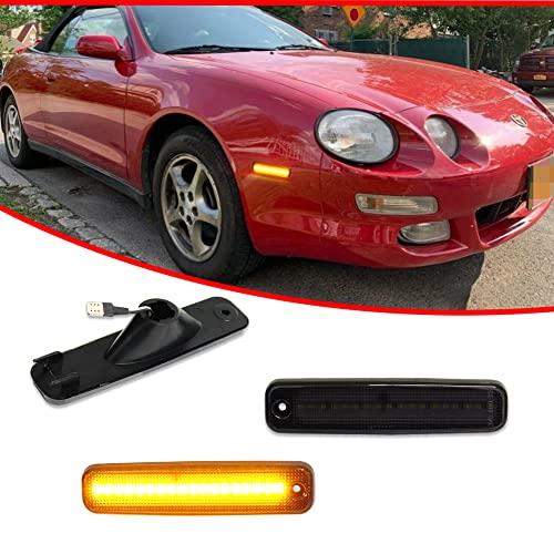 【並行輸入品】KENRTIR スモークレンズ アンバー LEDランプ 1994 1995 1996 1997 1998 1999 トヨタ セリカ_7