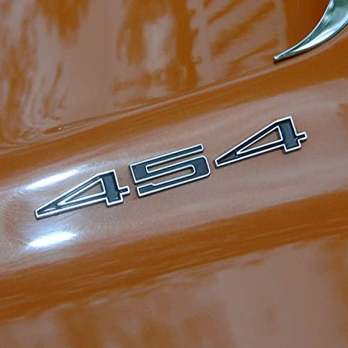 【並行輸入品】1970 1972 Corvette C3 454 Hood Numeral Emblems Pairの画像