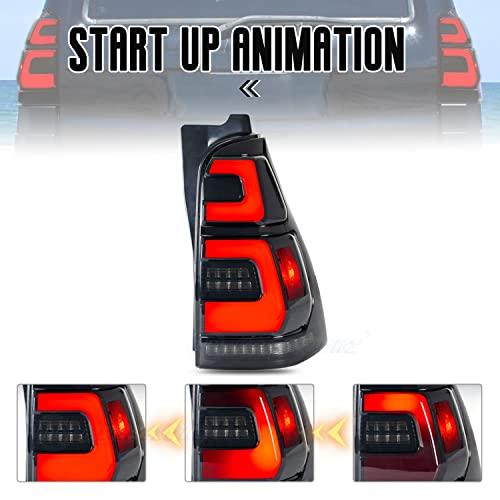 【並行輸入品】HCMOTIONZ スモークLEDテールライト 第4世代 4ランナーリミテッド/SR5/スポーツテールライト 2003 2009_7