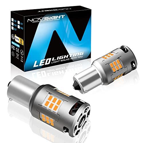 【並行輸入品】NOVSIGHT 2023 Upgraded 1156 180° BA15S LED Turn Signal Light Bulの画像