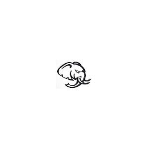 【並行輸入品】2X Elephant Hellephant 426 Badge Emblem Logo Compatible with Chaの画像