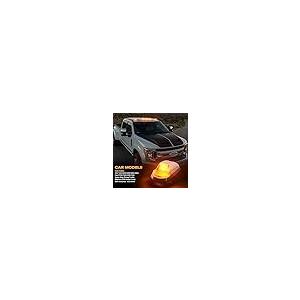 【並行輸入品】POPMOTORZ キャブ ルーフ ライト 5個 LED アンバー ルーフトップ クリアランスライト キャブマーカーランプ 201_7