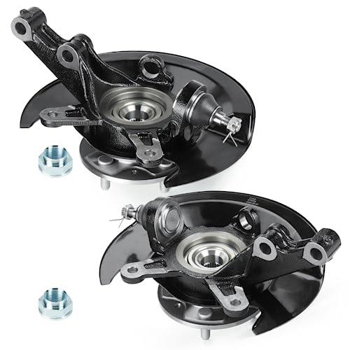 【並行輸入品】ステアリングナックル\u0026ホイールベアリングハブアセンブリ ホンダ シビック 2003 2004 2005 1.7L V4, 698の画像