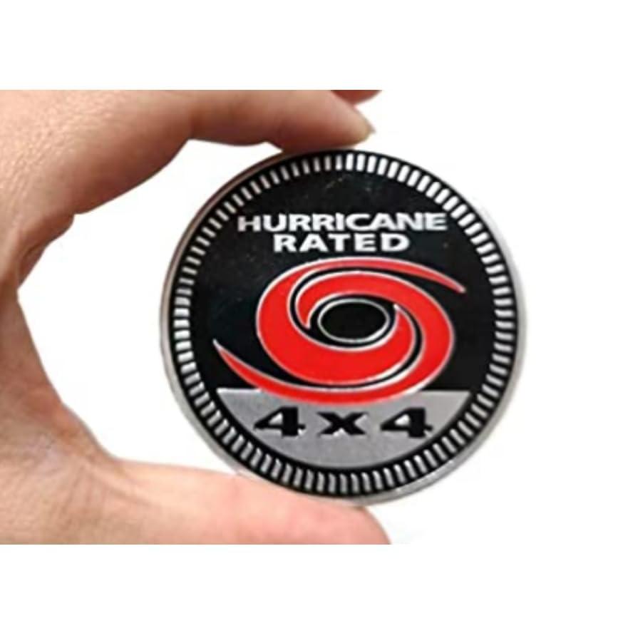 【並行輸入品】YUGEYE 4x4 Emblem Automotive Glow Hurricane Rated Specifically Dの画像