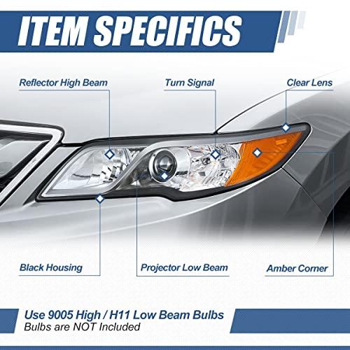 【並行輸入品】Auto Dynasty AC2502123 Factory Style Projector Headlight Lamp Co_4