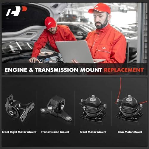 【並行輸入品】A Premium エンジンマウント 交換用 ホンダ パイロット 2009 2015 3.5L 4個セット A Premium 4_4