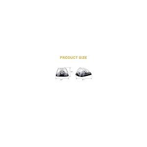 【並行輸入品】GLOFE 5X Clear Cab Marker Roof Running Lights with 5X Amber T10_8