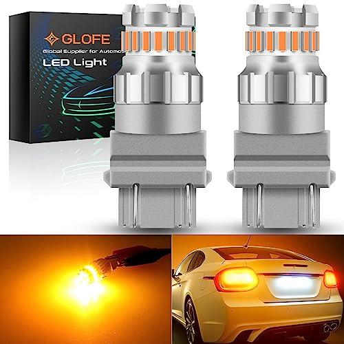 【並行輸入品】GLOFE LED 向こう正面/後押し ウィンカー白熱電球 3157 LED白熱電球 琥珀色黄色 400%末たのもしい 3156 3056 4