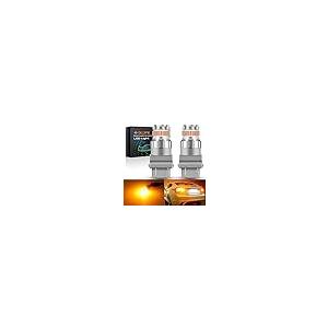 【並行輸入品】GLOFE LED 向こう正面/後押し ウィンカー白熱電球 3157 LED白熱電球 琥珀色黄色 400%末たのもしい 3156 3056 4