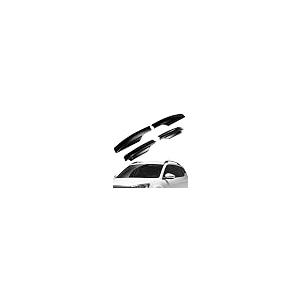 【並行輸入品】 ECCPP Black Roof Rack Side Rails End Covers 4pcs ABS Plastic She