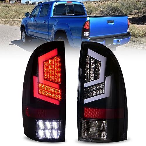 【並行輸入品】 Winjet LED Tail Lights Assembly Fit For 2005 2015 Toyota Tacoma,