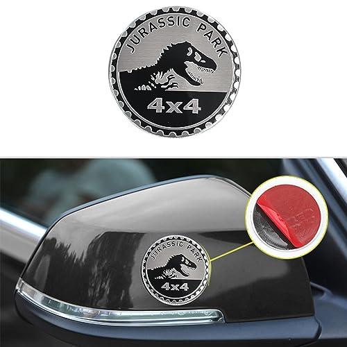 【並行輸入品】2 pcs Car Emblem 4 x 4 Metal Automotive Badge 3D Metal Car Badge