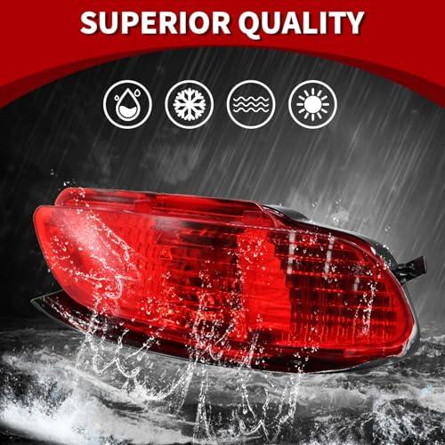 【並行輸入品】Nakkaa Tail Light Assembly Rear Bumper Light Left Side Compatibl_9