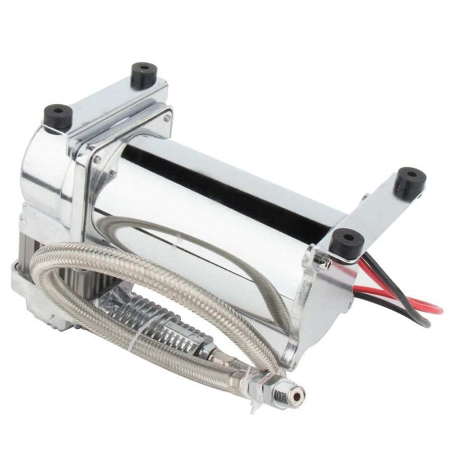 【並行輸入品】STAYTOP Train Horn Air Compressor 200 PSI Train Horns Air Ride B_9