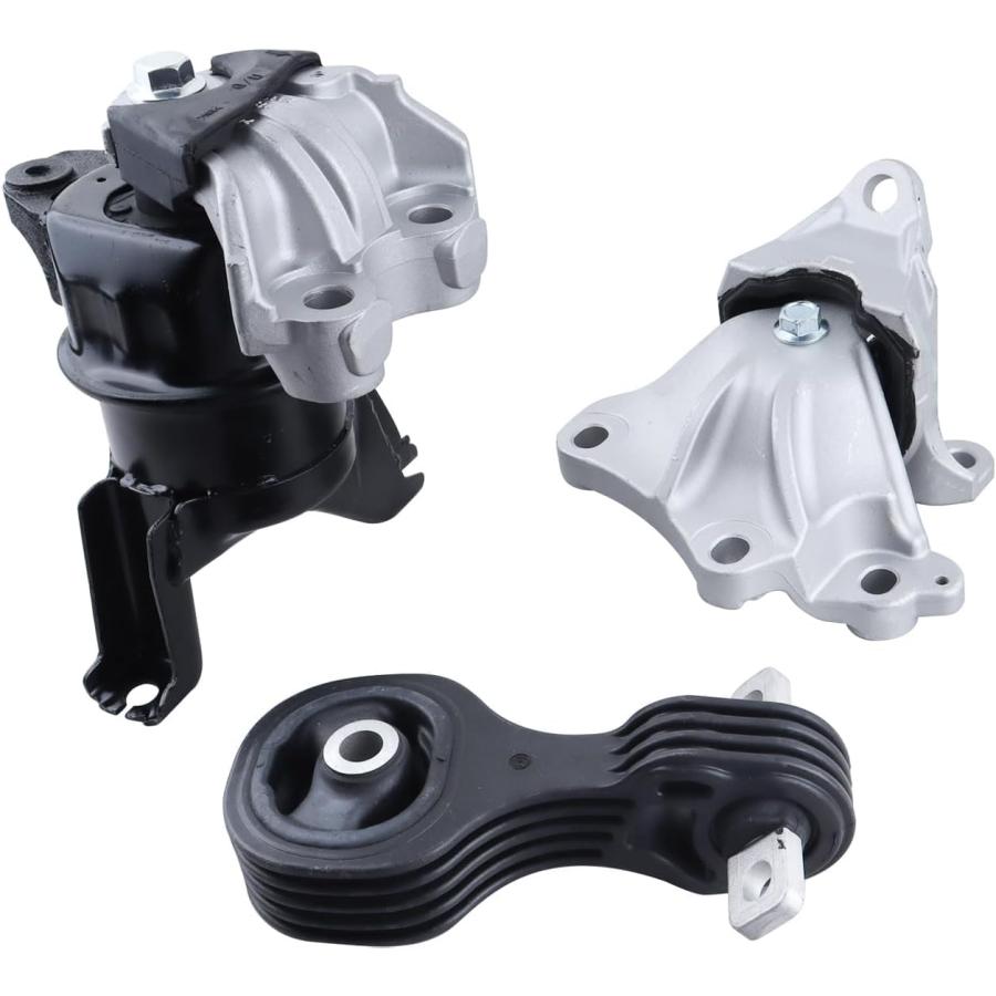 【並行輸入品】LINLINS エンジンモーターとトランスマウントセット 交換用 3個セット 2012 2013Civic1.8L 9742 97
