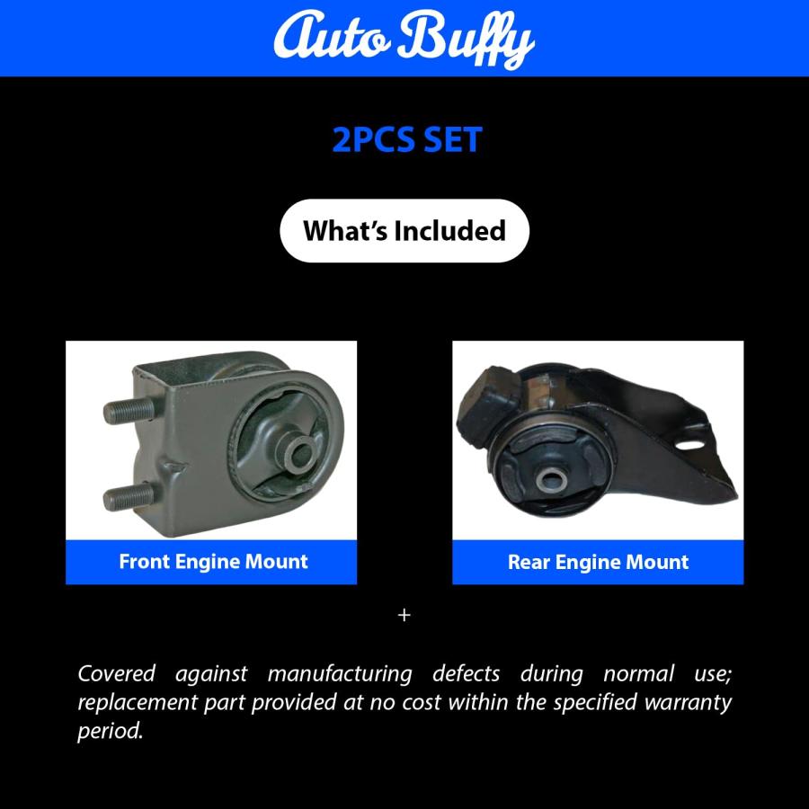 【並行輸入品】Auto Buffy エンジン モーター トランスミッションマウント 2個セット 2000 2001 マツダ MPV 2.5L 2
