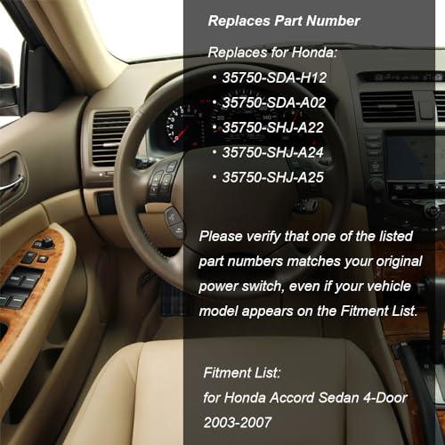 並行輸入品】Woodzdon マスターパワーウィンドウスイッチ 運転席側