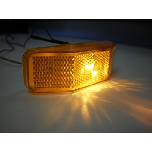 【並行輸入品】Fugedox J 225 A Amber LED Marker Light， Bargman 99 Truck Trailer_7