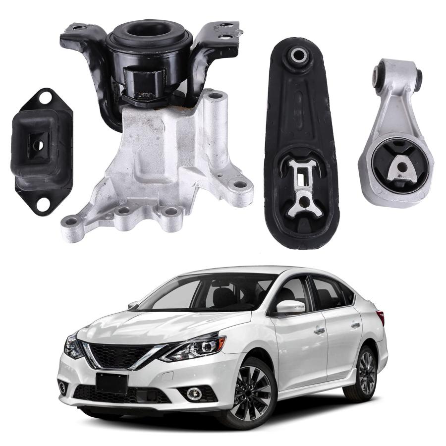【並行輸入品】EWLSAC 4個 エンジンモーターマウントとトランスマウント 日産セントラ 2013 2019 1.8L オートマチックトランス_6