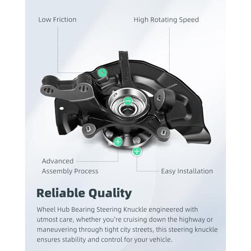 【並行輸入品】SCITOO Front Steering Knuckle Passenger Side 698 426 fit for Lexの画像