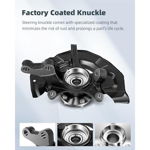 【並行輸入品】SCITOO Front Steering Knuckle Passenger Side 698 426 fit for Lexの画像