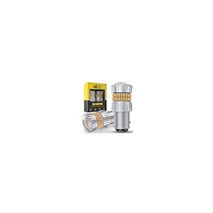 【並行輸入品】AILEO 1157 LED Bulb Amber Turn Signal Light, 2024 Upgrade 500% Bの画像