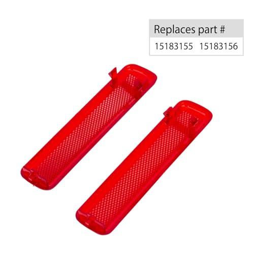 【並行輸入品】Unifizz 1 Pair Door Red Reflector Panel Rear Left Driver and Rig_7