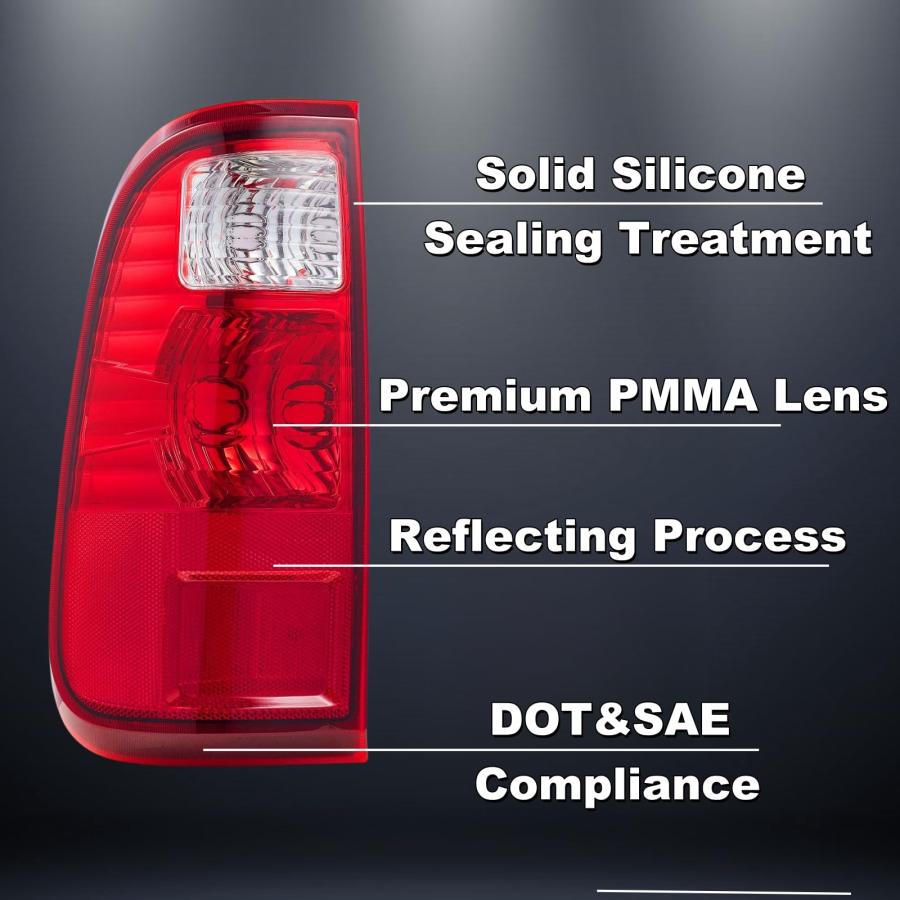 【並行輸入品】TULALUX Tail Lights Compatible with 2008 2016 F250 F350 F450 Sup_6