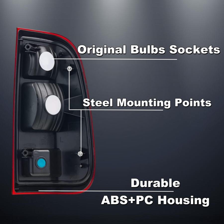 【並行輸入品】TULALUX Tail Lights Compatible with 2008 2016 F250 F350 F450 Sup_9