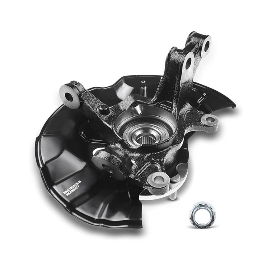 【並行輸入品】Front Driver and Passenger Side Steering Knuckle Wheel Hub Beariの画像