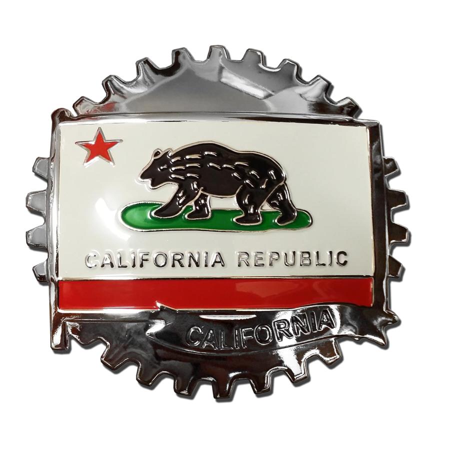 並行輸入品】カリフォルニアリパブリックグリルバッジエンブレム 