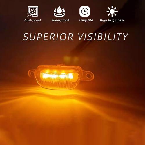 【並行輸入品】3 PCS LED Grille Lights Fit for 2004 2019 Ford F150 F250 F350 &_3