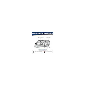 【並行輸入品】PENSUN Headlight Fit for 1997 2003 Ford F150/1997 2002 Ford Expe_5