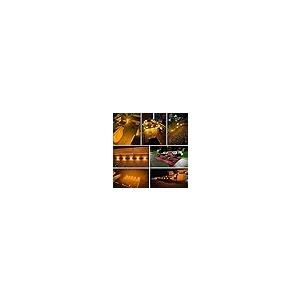 【並行輸入品】NBWDY 4Pcs 4in Front Rear Amber 10Led Side Marker Lights,12V 24V_5