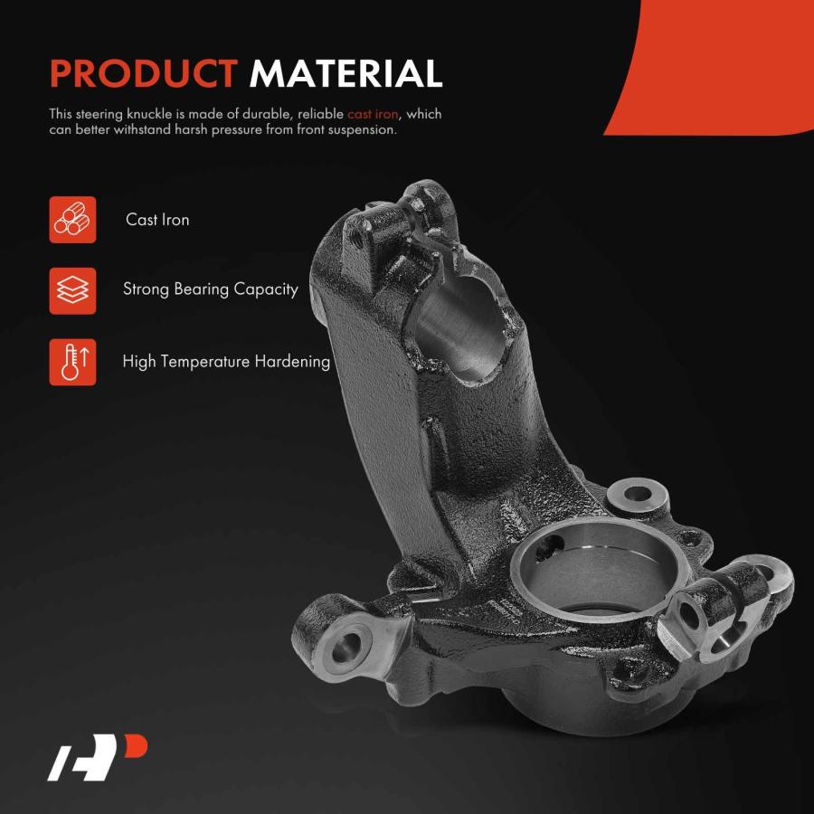 【並行輸入品】A Premium Front Suspension Steering Knuckle Compatible with Ford_9