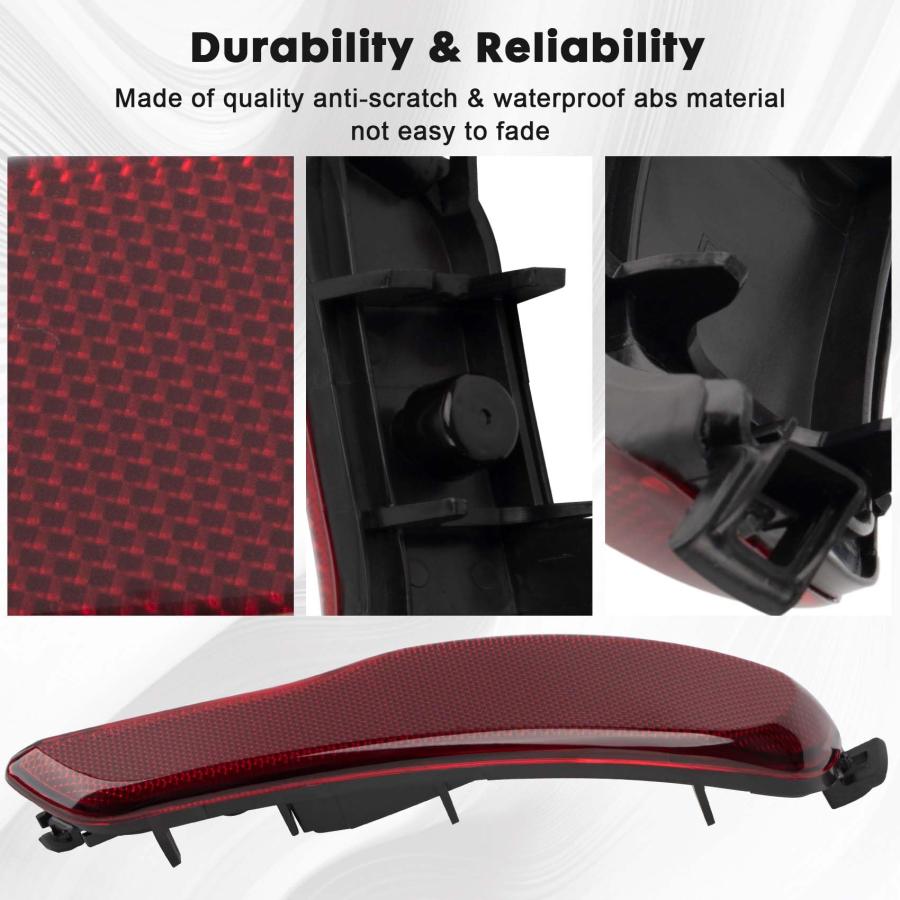 【並行輸入品】68105145AC リアバンパーリフレクター 運転席側 Jeep Cherokee 2014 2018 (左) 68105145_9