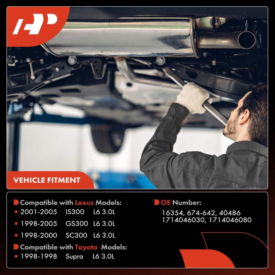 【並行輸入品】A Premium Exhaust Manifold Catalytic Converter Kit Direct Fit Coの画像