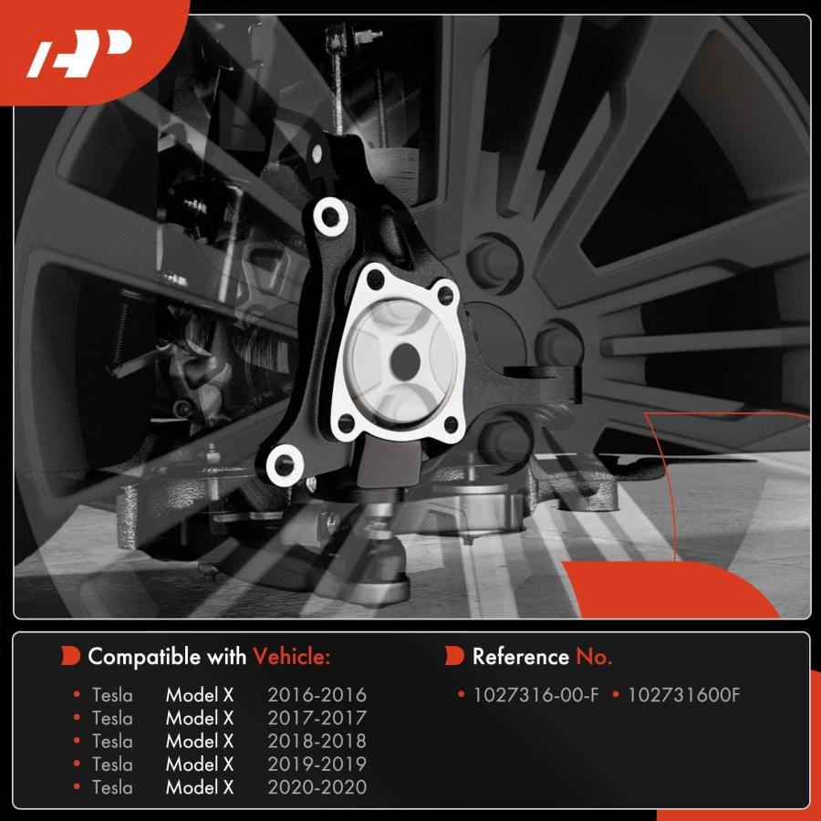【並行輸入品】A Premium Front Suspension Steering Knuckle Compatible with Teslの画像