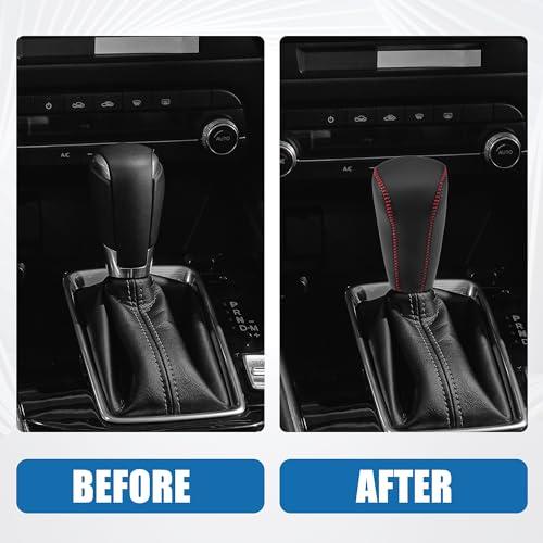 【並行輸入品】A ABSOPRO Gear Shift Head Knob Cover Transmission Lever Trim for