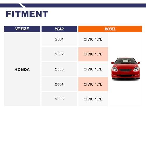【並行輸入品】Stiueoav エンジンモーターマウント 2001 2005 Civic 1.7L オートマチックトランスミッション交換用 A6_7