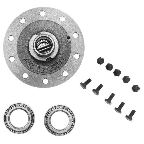 【並行輸入品】Roucarmantic Front Differential Kit Axle Bearing Carrier Gear fo_7