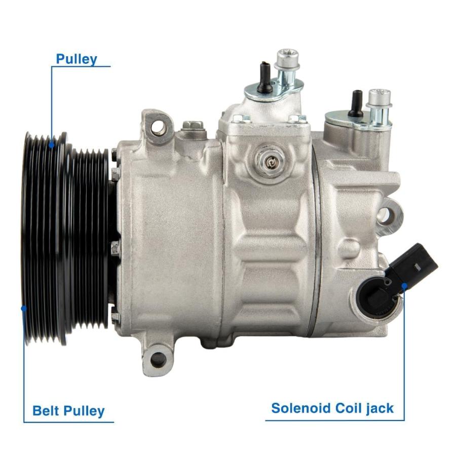 【並行輸入品】Air Conditioning Compressors for 2005 2014 Jetta 2012 2014 Passa_3